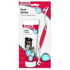 Beaphar Pack Dental Pasta 100gr + Escova